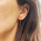 Heavenly bubbles earrings in gold by NORIDU